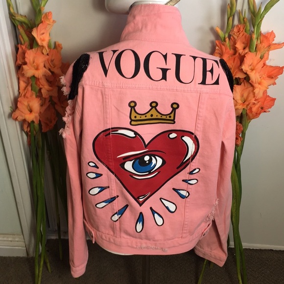 Jackets & Blazers - Jacket Denim HOT FASHION LUXE NWT Size M and L